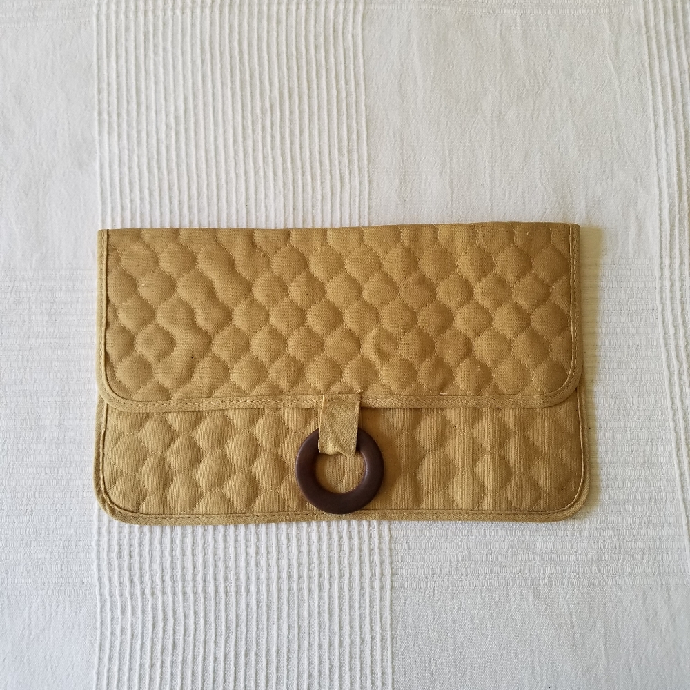 Vintage Quilted Clutch